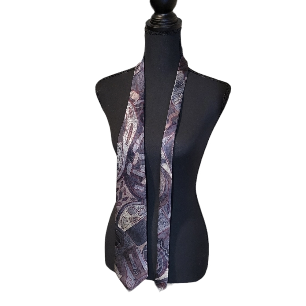 Wembley red, black, grey men's polyester tie